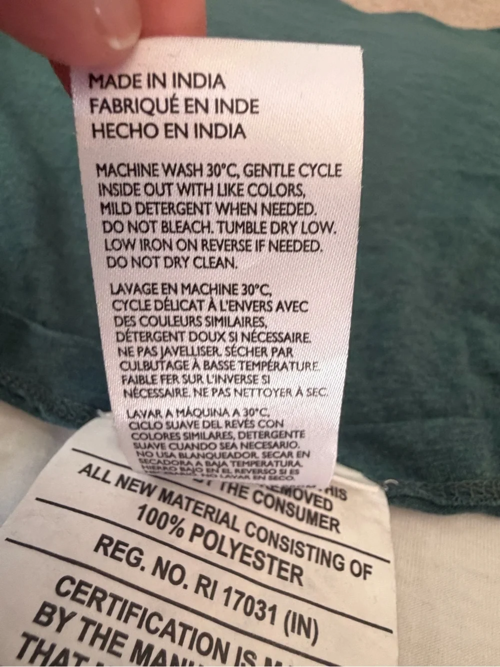 new Anthropologie Brooke heathered jersey cotton euro sham green teal quilted 26